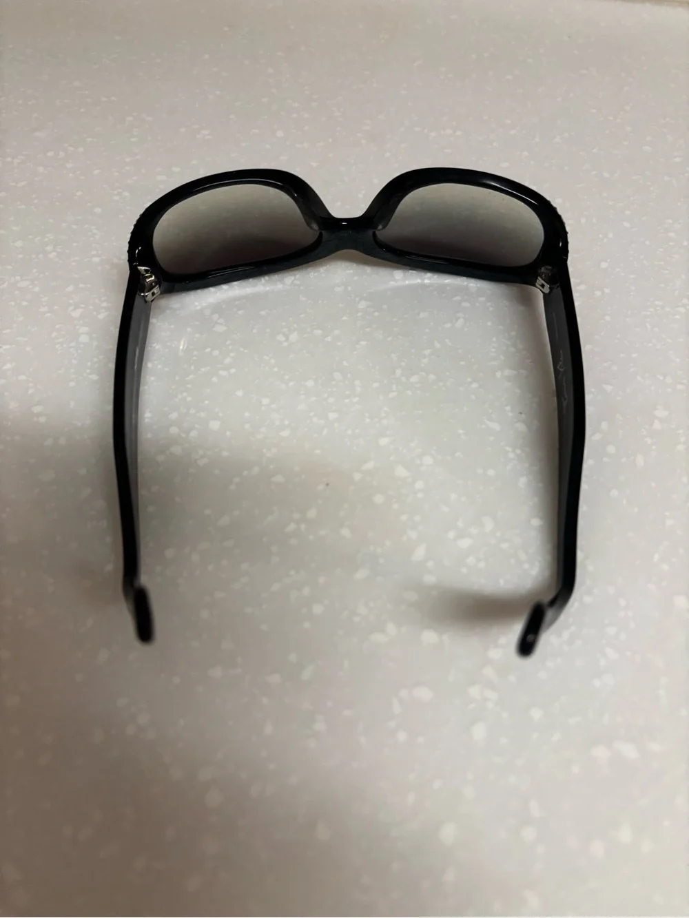Francis Klein Eyeglasses Frames petite Made In France Swarovski Crystals Bluish